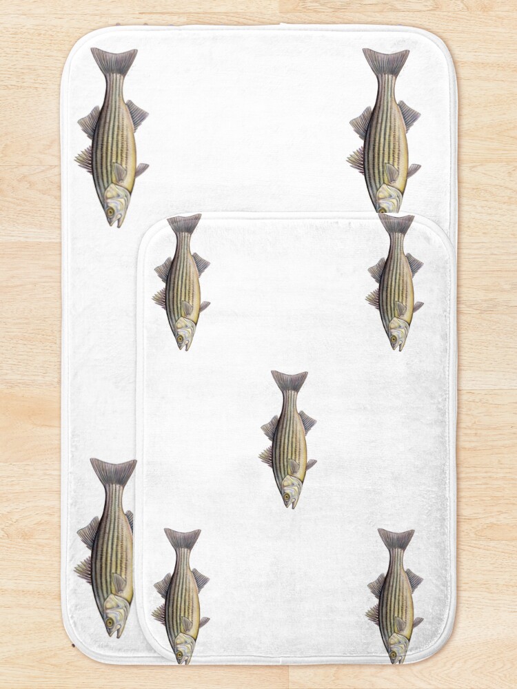 Alternate view of Striped Bass (Morone saxatilis) Bath Mat