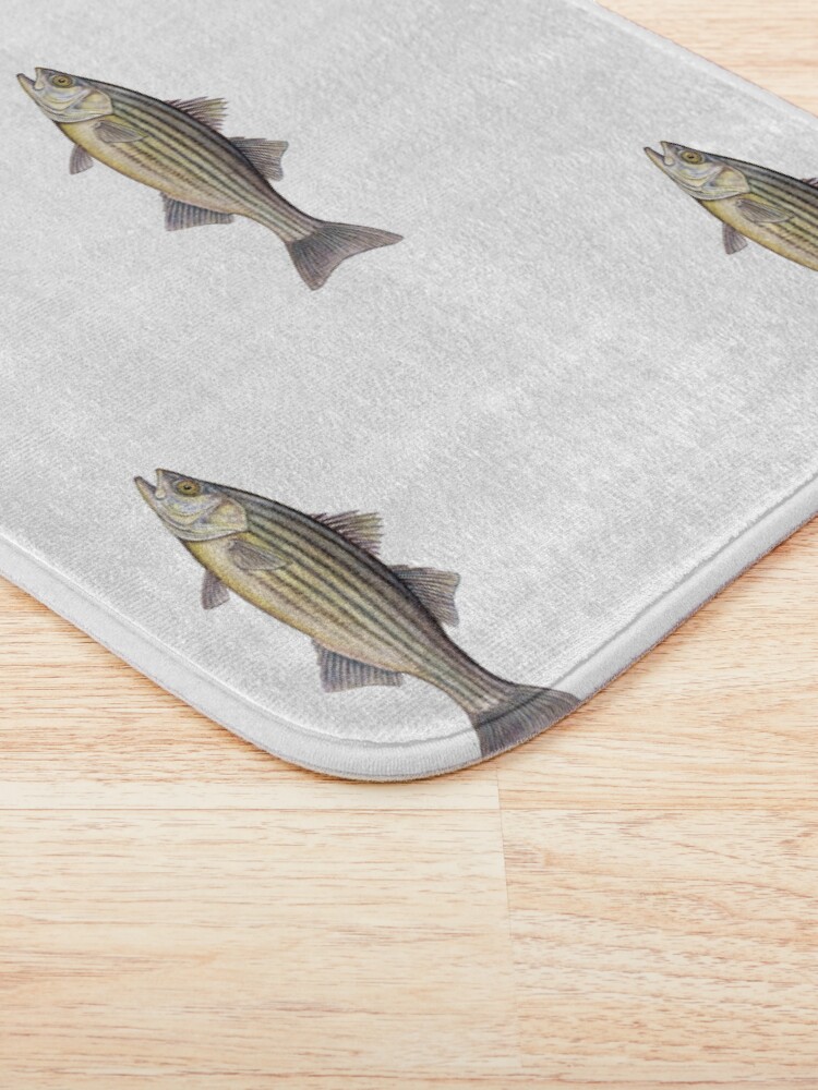 Alternate view of Striped Bass (Morone saxatilis) Bath Mat
