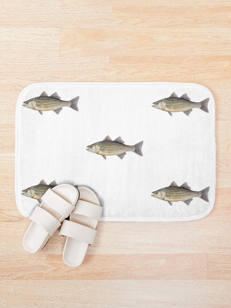 Alternate view of Striped Bass (Morone saxatilis) Bath Mat