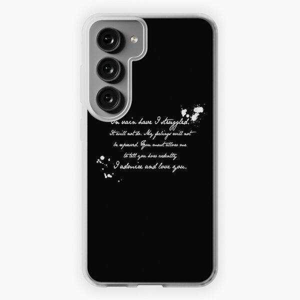 Jane Austen Vintage Book Club Mr. Darcy & Lizzy Fans Literary Pride and  Prejudice Gifts | Samsung Galaxy Phone Case