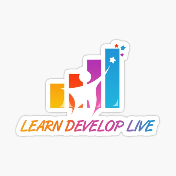 Learn Develop Live Sticker