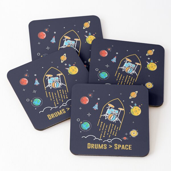 Item preview, Drums Into Space designed and sold by Sugar-Magnolia.