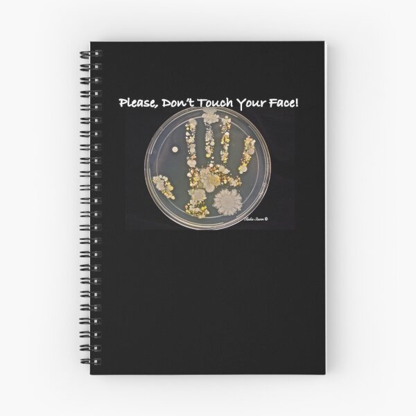 Item preview, Bacterial Handprint, Don't Touch Your Face! designed and sold by tasturm1.