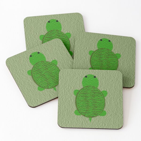 Item preview, Cute Green Yarn Turtle designed and sold by Hedgie Designs.