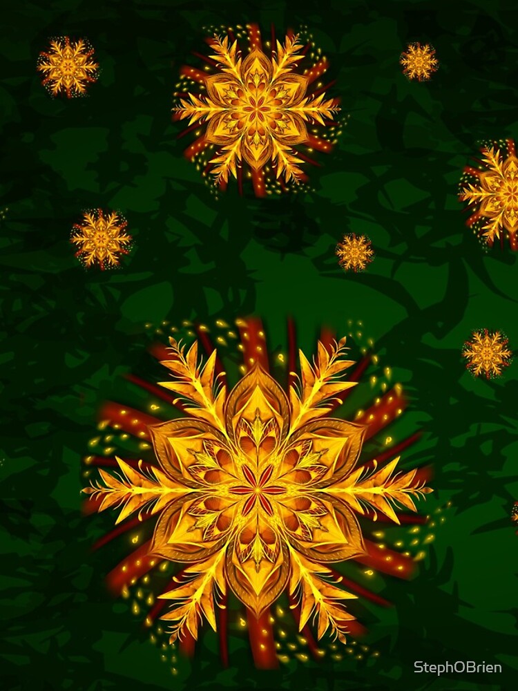 Forest Fire Flake by StephOBrien
