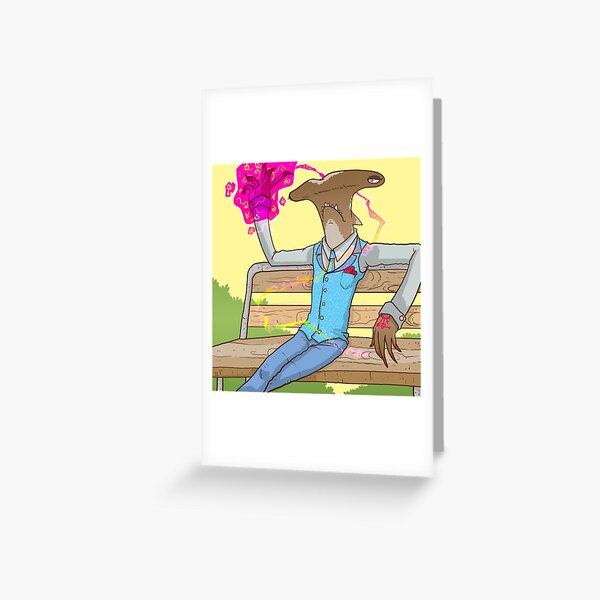 MerMay | 01 Hammerhead Shark Greeting Card