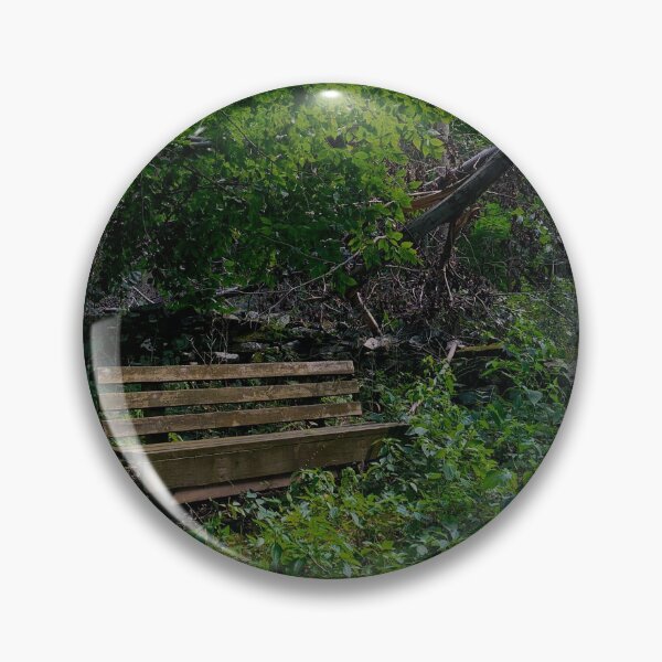 Item preview, Abandoned Bench overtaken by Nature designed and sold by Candace Offman.