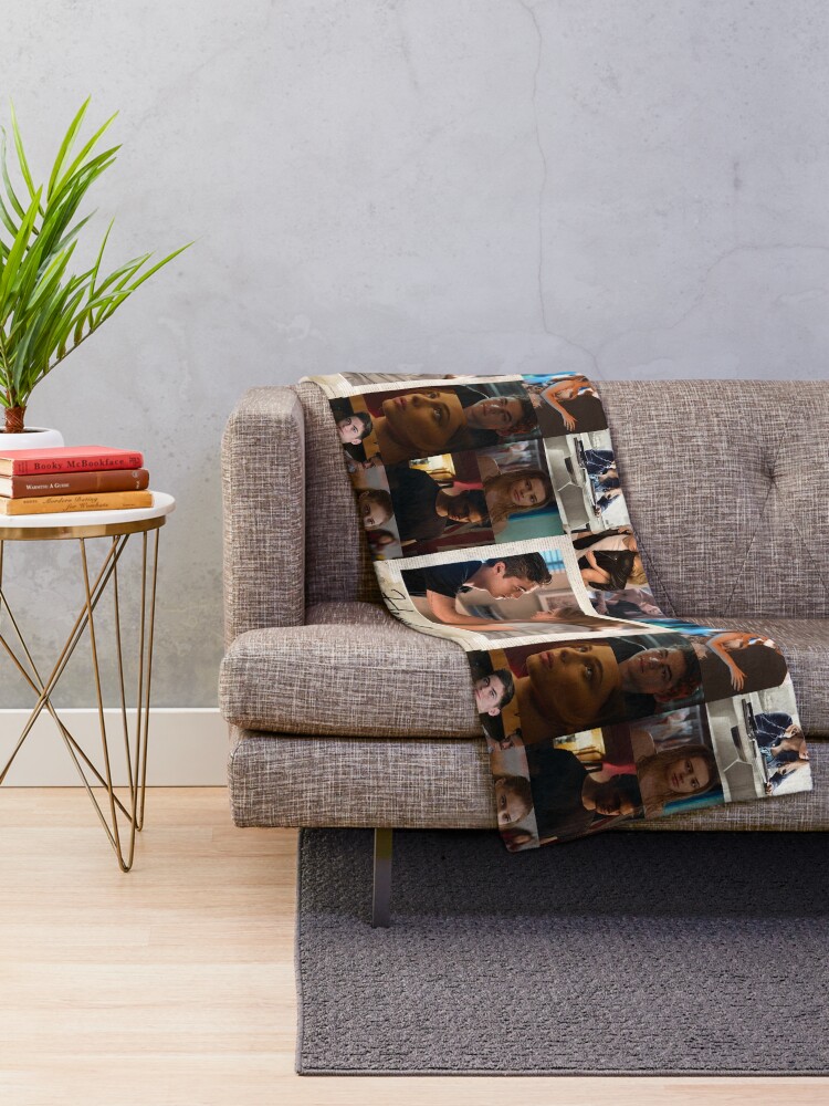 Alternate view of Hessa Collage Throw Blanket