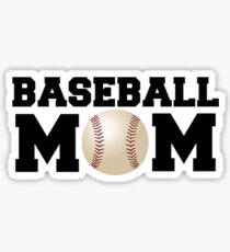 Pegatina Mamá de béisbol