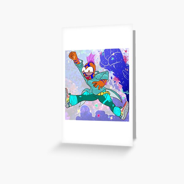MerMay | 02 Bluebanded Goby Greeting Card