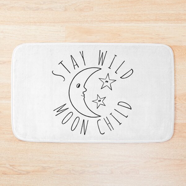 Item preview, Stay Wild Moon Child Moon and Stars Print designed and sold by Cool Fun  Awesome Time.