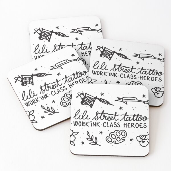 Item preview, Lili Street Tattoo Work'ink Class Heroes Old school (Visuel Noir) designed and sold by lilistreetattoo.