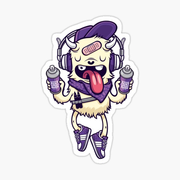 Yeti Street Artist Sticker