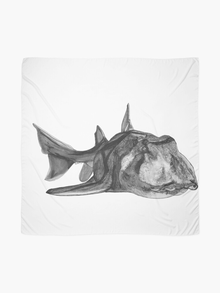 Alternate view of Jack the Port Jackson Shark Scarf