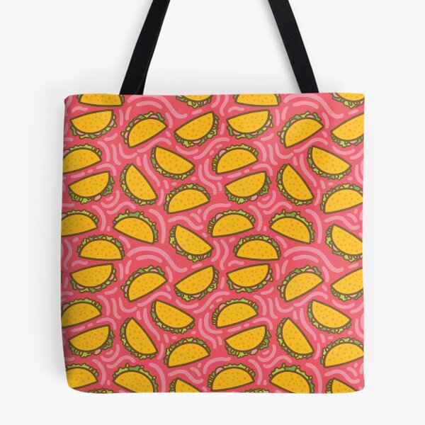 Item preview, Cute Taco Pattern designed and sold by Mexikawaii.
