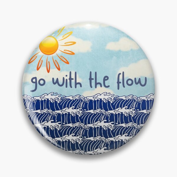 Item preview, Go with the flow designed and sold by OkihanaShop.