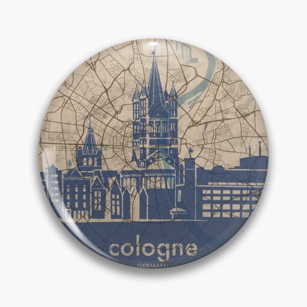 Item preview, Map + Silhouette | Cologne designed and sold by CPTVDesign.