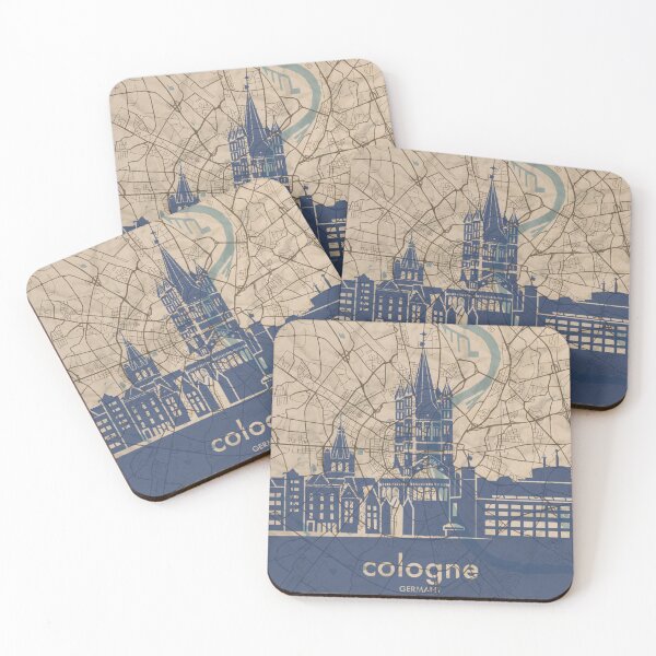 Item preview, Map + Silhouette | Cologne designed and sold by CPTVDesign.