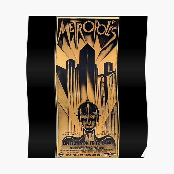 Metropolis, 1927 Poster T Shirt, Original Gift Idea Poster