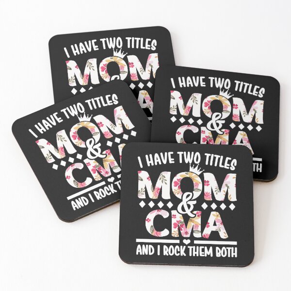 Item preview, I Have Two Titles Mom & CMA - I Rock Them Both designed and sold by nana1099.