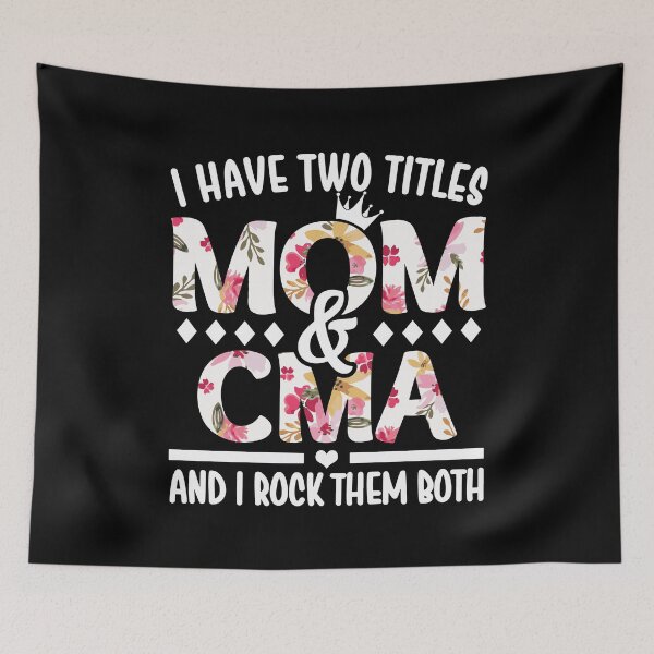 Item preview, I Have Two Titles Mom & CMA - I Rock Them Both designed and sold by nana1099.