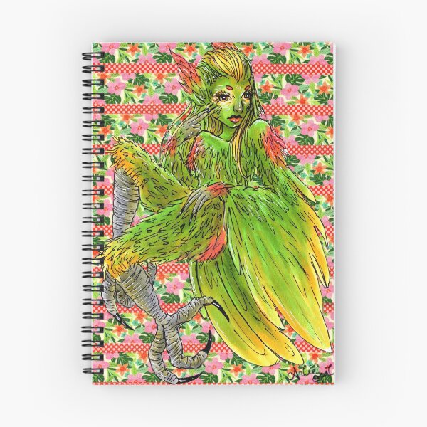 Item preview, Green Parrot Harpy designed and sold by arlieopal.