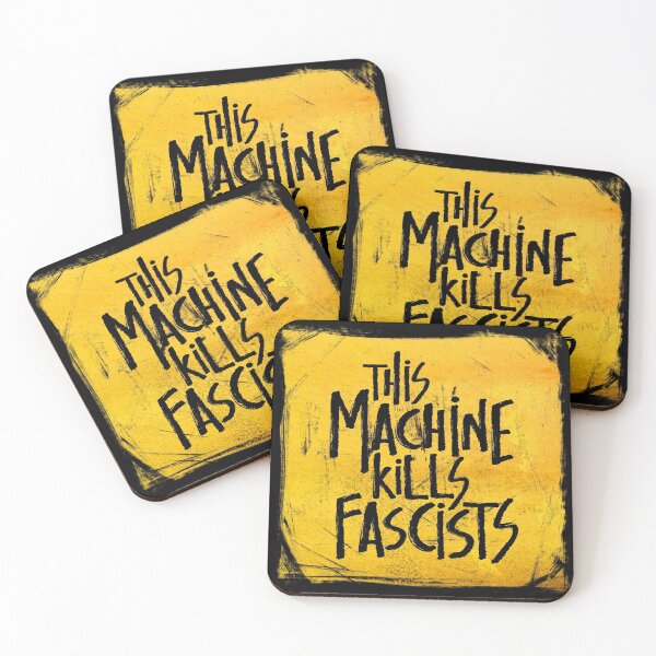 Item preview, This Machine Kills Fascists designed and sold by RAWWR.