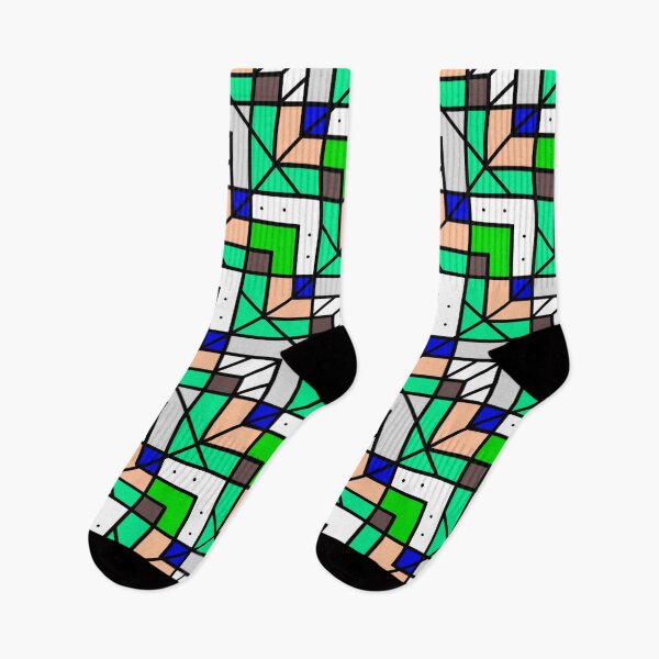Item preview, Geometric mountain pattern designed and sold by OrchardHouseC.