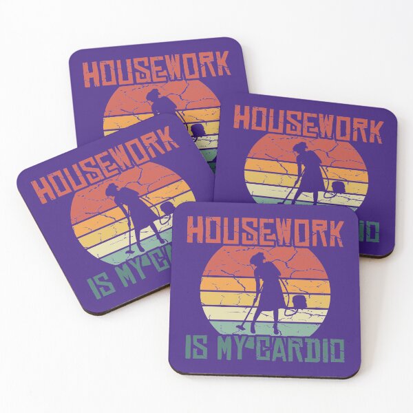 Item preview, Housework is my Cardio - Funny House cleaning designed and sold by Dan66.