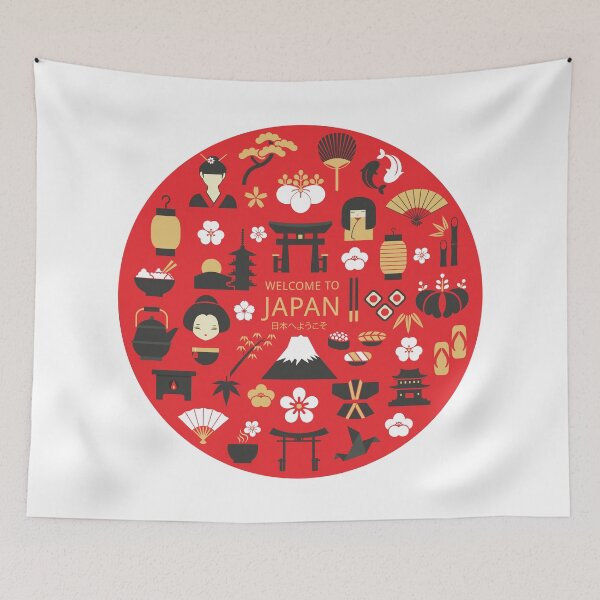 Item preview, Welcome to Japan T-shirt designed and sold by Mexikawaii.