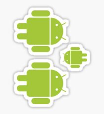 Android Robot - Multiple Sticker