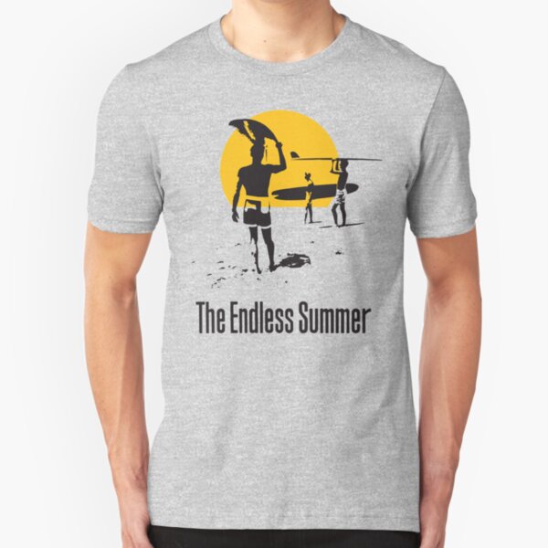 Endless Summer, 1966 Surf Sport Documentary Poster, Artwork, Prints, Posters, Tshirts, Men, Women, Kids Slim Fit T-Shirt