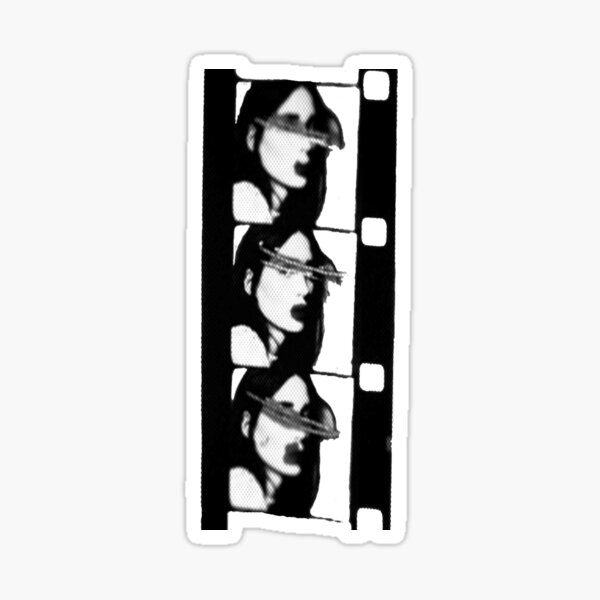 Rooney in 16mm Sticker