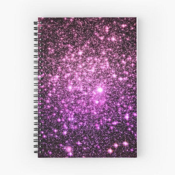 Item preview, Galaxy Sparkle Stars Pink Purple Ombre designed and sold by 2sweetsDesign.