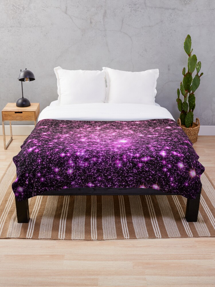 Pink sparkle online blanket