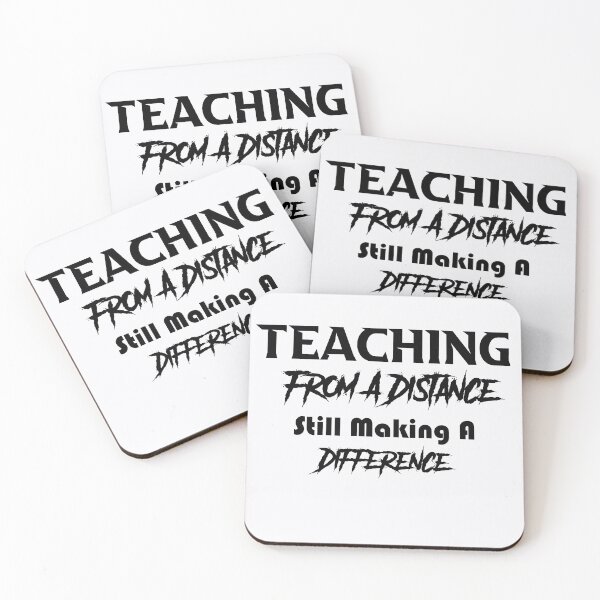 Item preview, Teaching From A Distance Still Making A Difference, Remote Learning Virtual Teacher Quarantine Teacher Gift School designed and sold by TheDevilStore.