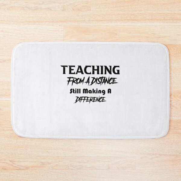 Item preview, Teaching From A Distance Still Making A Difference, Remote Learning Virtual Teacher Quarantine Teacher Gift School designed and sold by TheDevilStore.