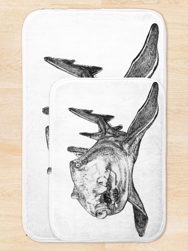 Alternate view of Gracie the Port Jackson Shark Bath Mat