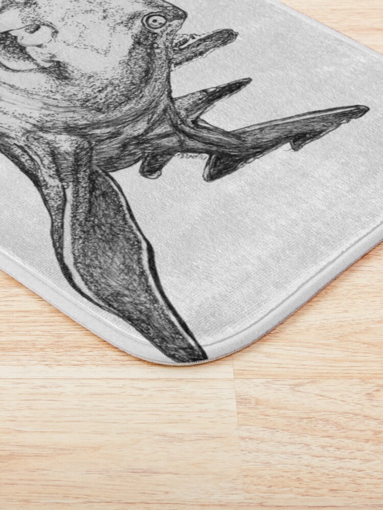 Alternate view of Gracie the Port Jackson Shark Bath Mat