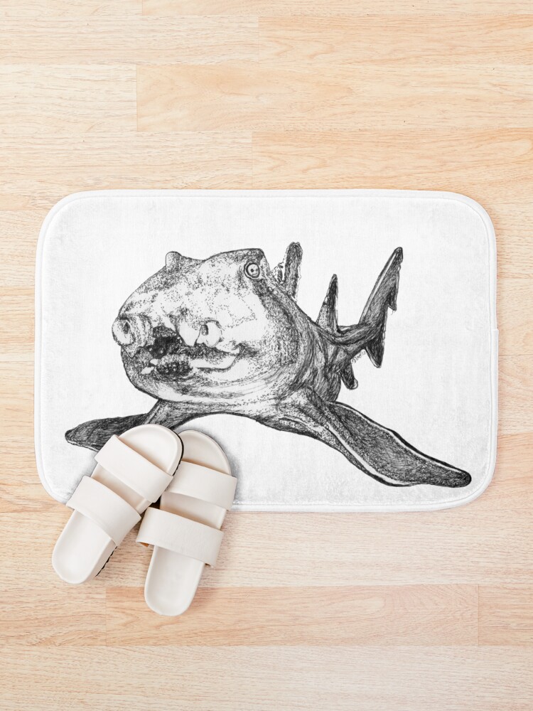 Alternate view of Gracie the Port Jackson Shark Bath Mat