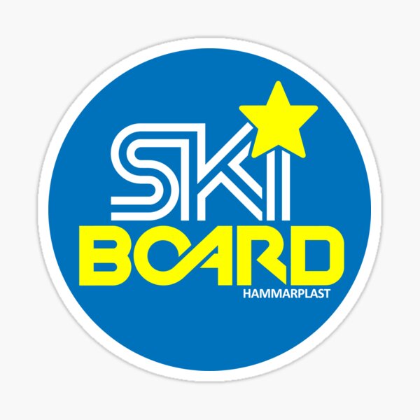 Hammarplast Ski-Board Logo Sweden Sticker