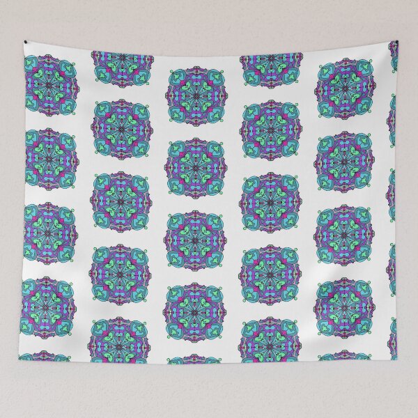 Item preview, Mandala purple & green designed and sold by Pamelak58.
