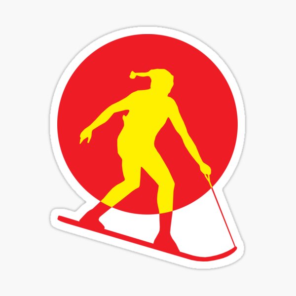 Skifer logo Sticker