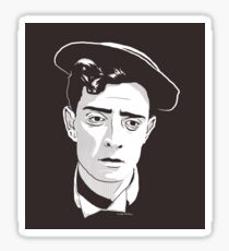 Buster Keaton! STICKER Sticker