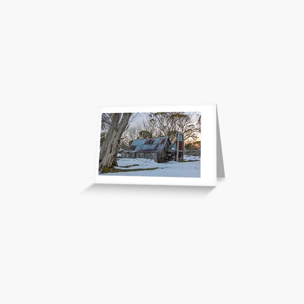 Item preview, Hut in the Snow designed and sold by Mark Lucey.