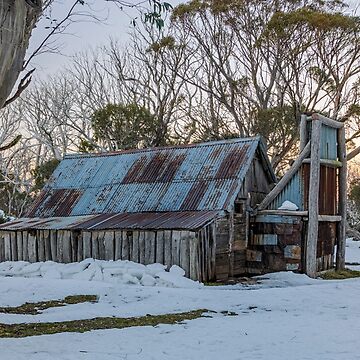 Artwork thumbnail, Hut in the Snow by Mark Lucey