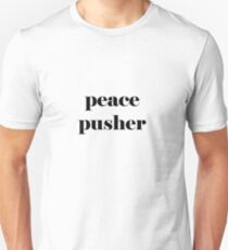 peace pusher b&w Unisex T-Shirt