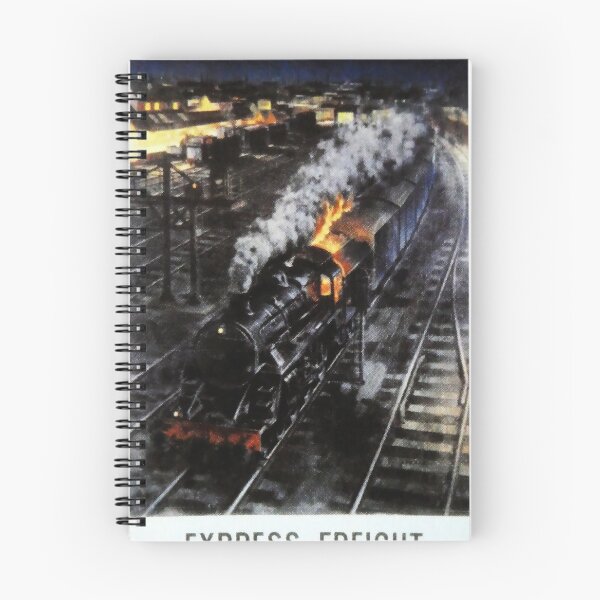 Item preview, Express Freight vintage travel poster designed and sold by stickart-marek.