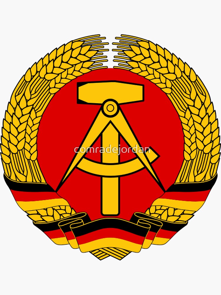 Thumbnail 3 von 3, Sticker, DDR designt und verkauft von comradejordan.