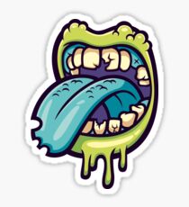 Zombie Mouth Sticker